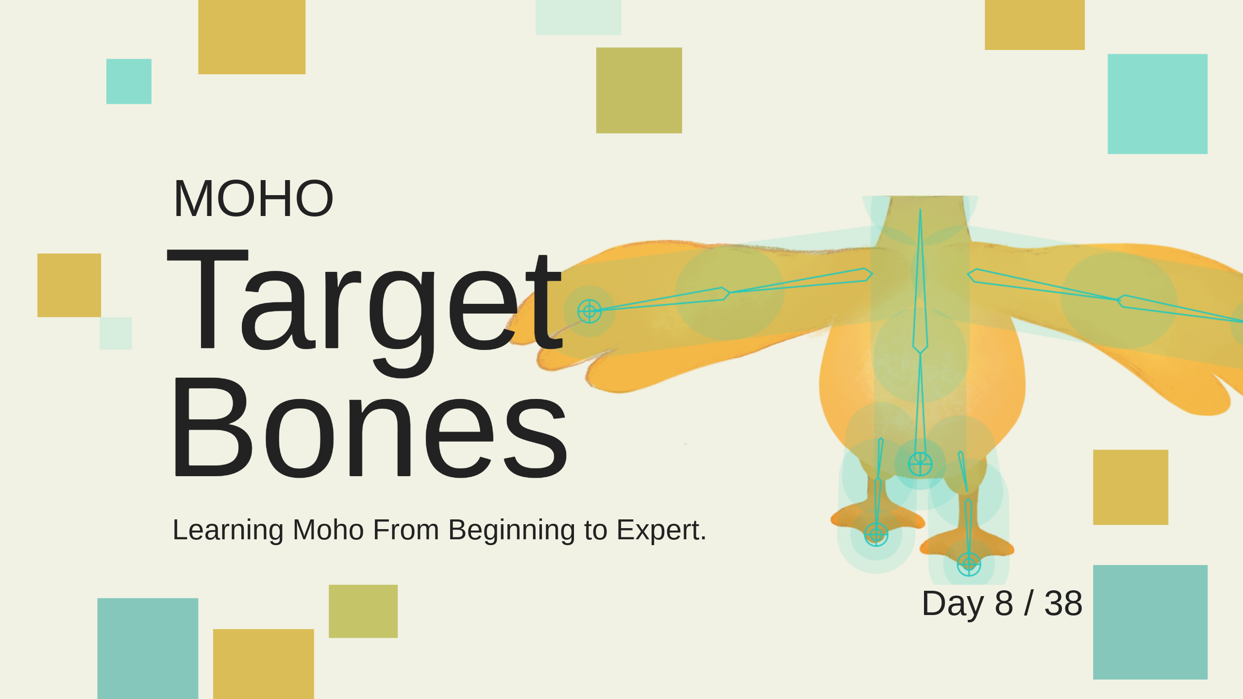 Part 8/38. Targets Bones. Learning Moho from beginner to expert
