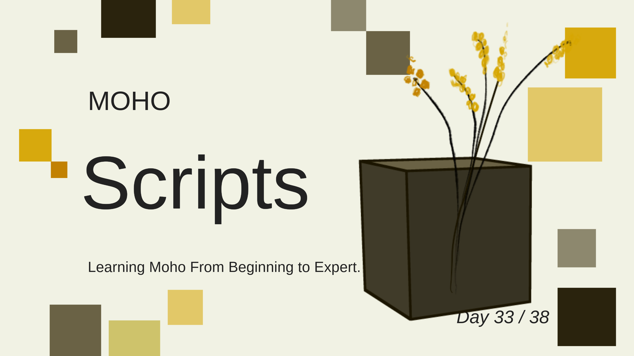 Part 33/38. Scripts. Learning Moho from beginner to expert.